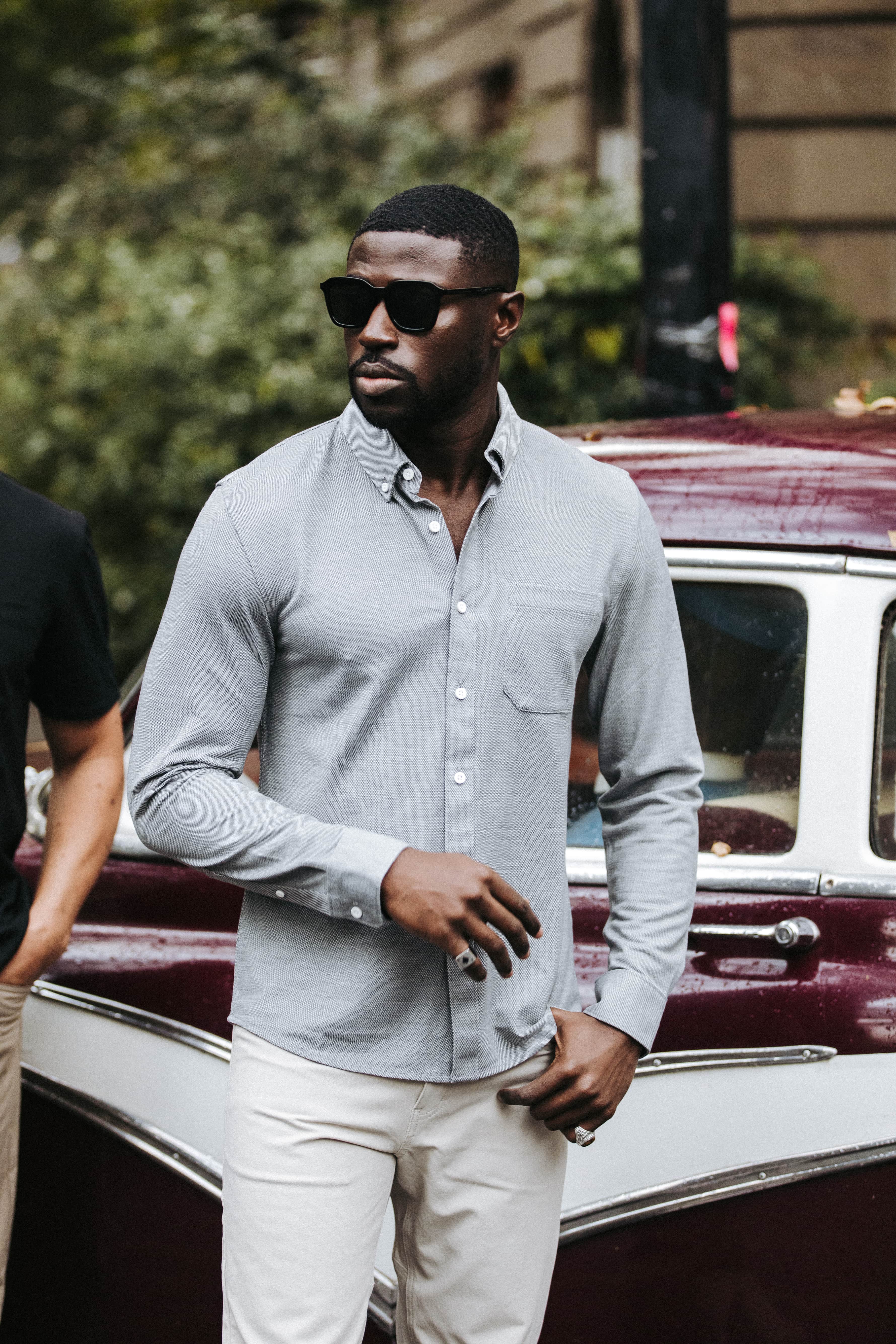 wrinkle free men shirt