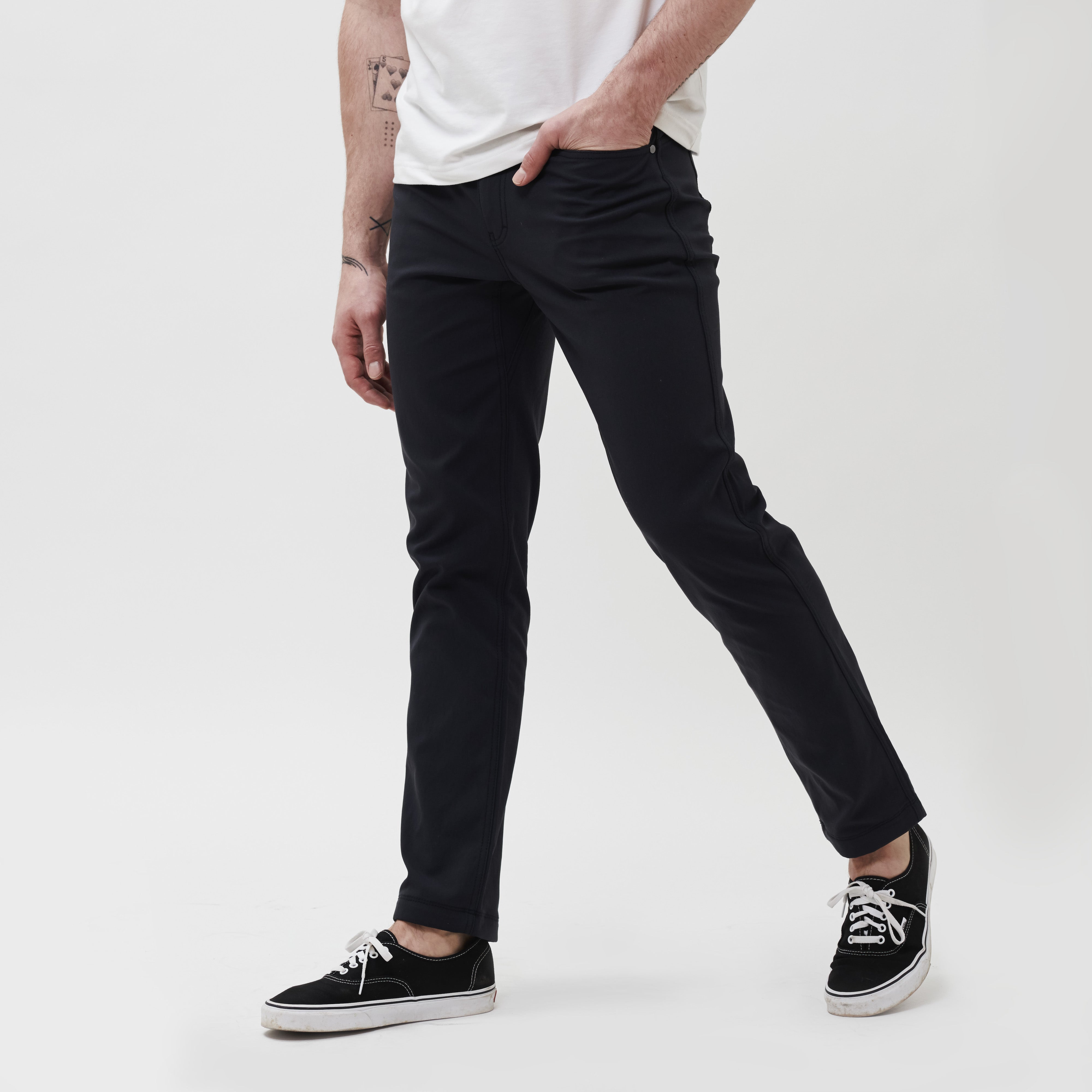 AT Pant - Flat black