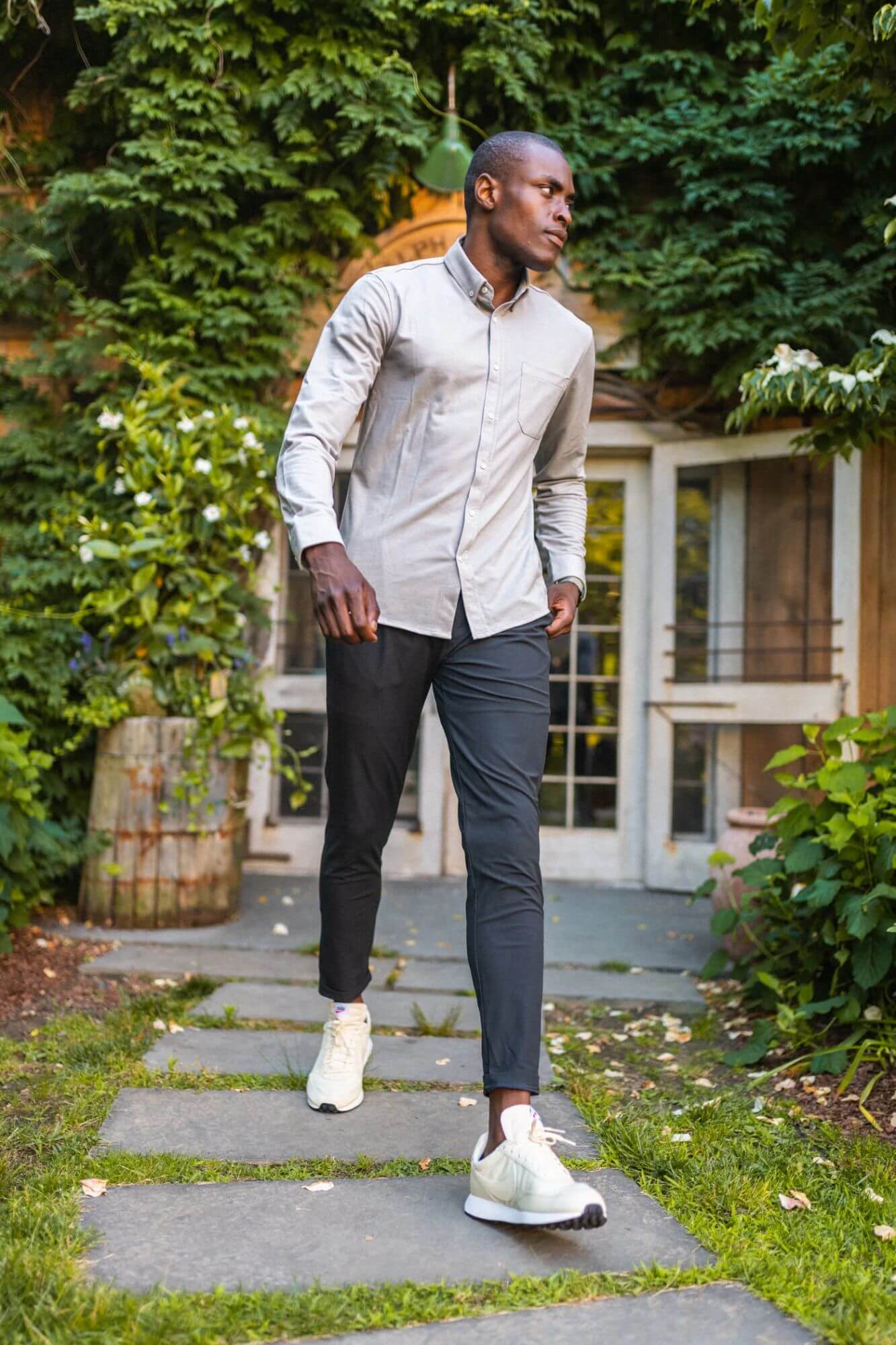 mens merino wool button down shirt