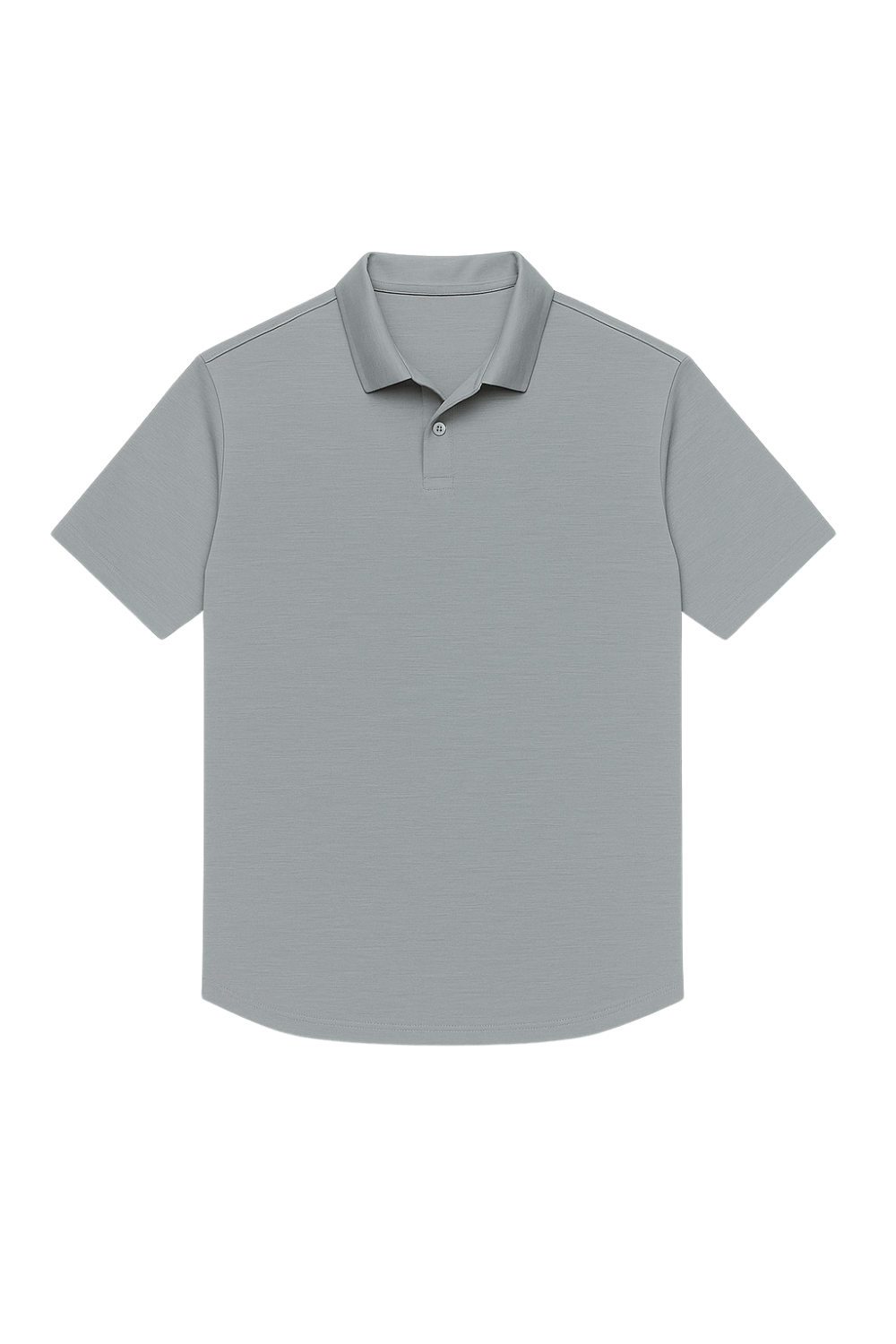 Limitless Merino Polo Shirt - Concrete