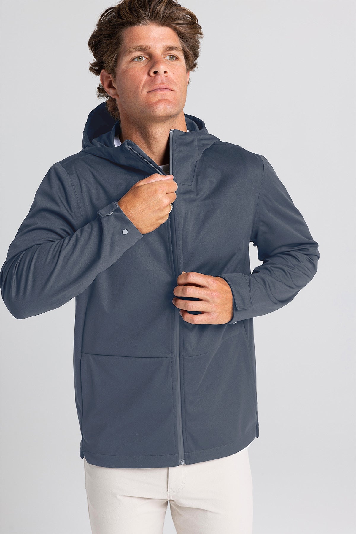 H&W: Weston is 5’10" 180lbs wearing size M#color_blue grey