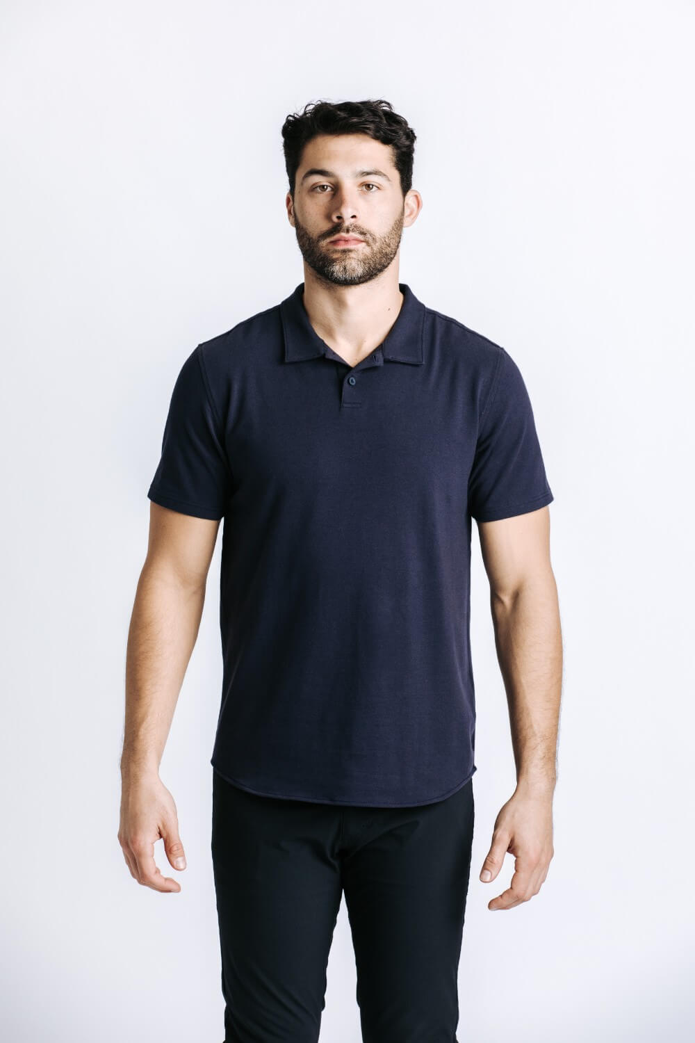 X Cotton Polo - Navy
