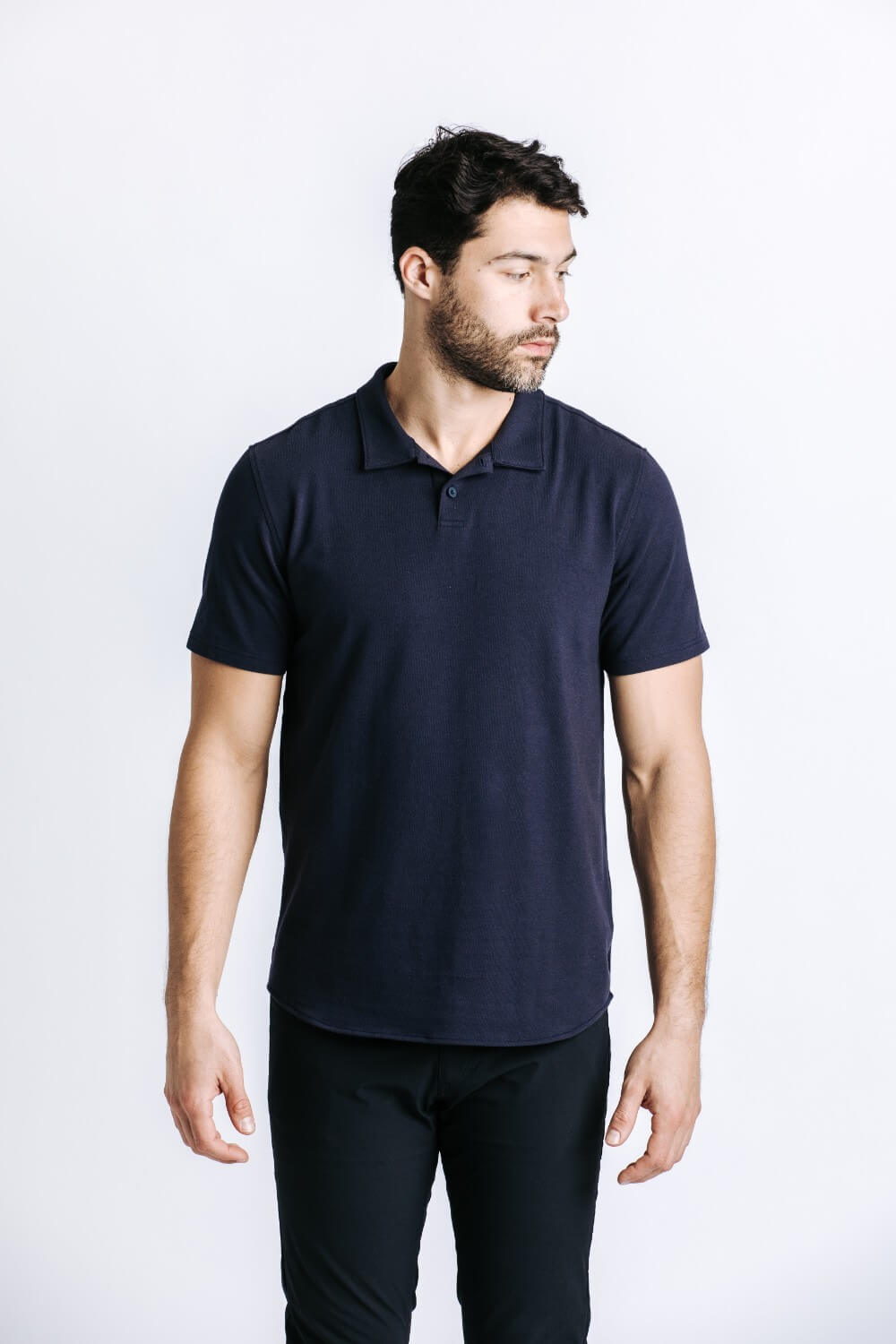 X Cotton Polo - Navy
