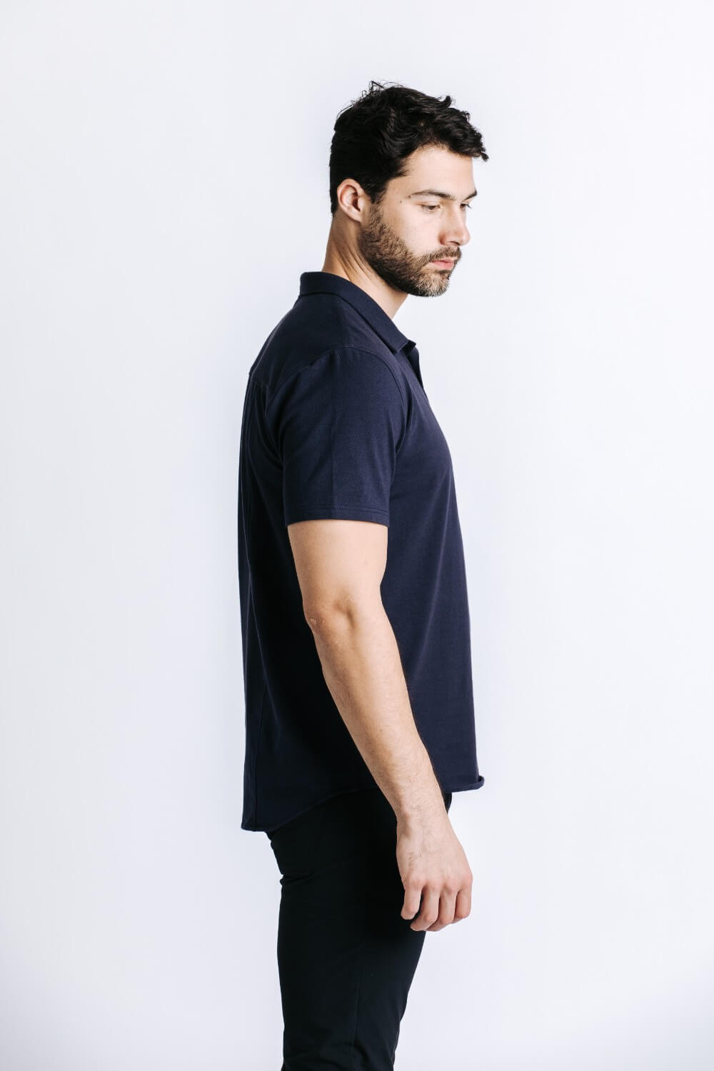 X Cotton Polo - Navy
