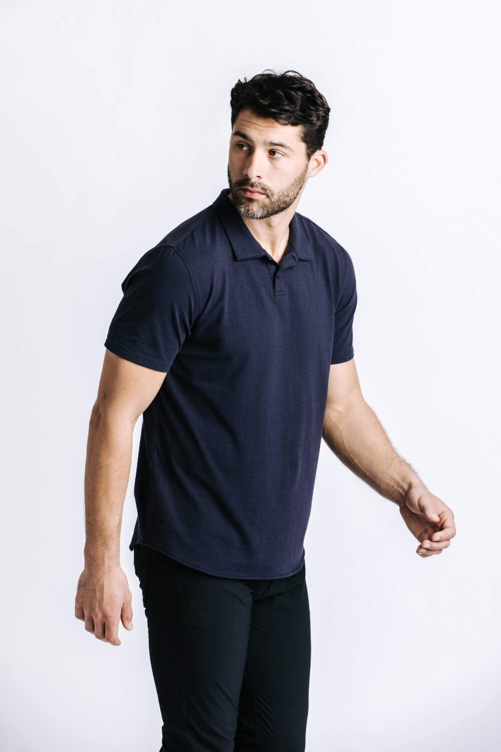 X Cotton Polo - Navy
