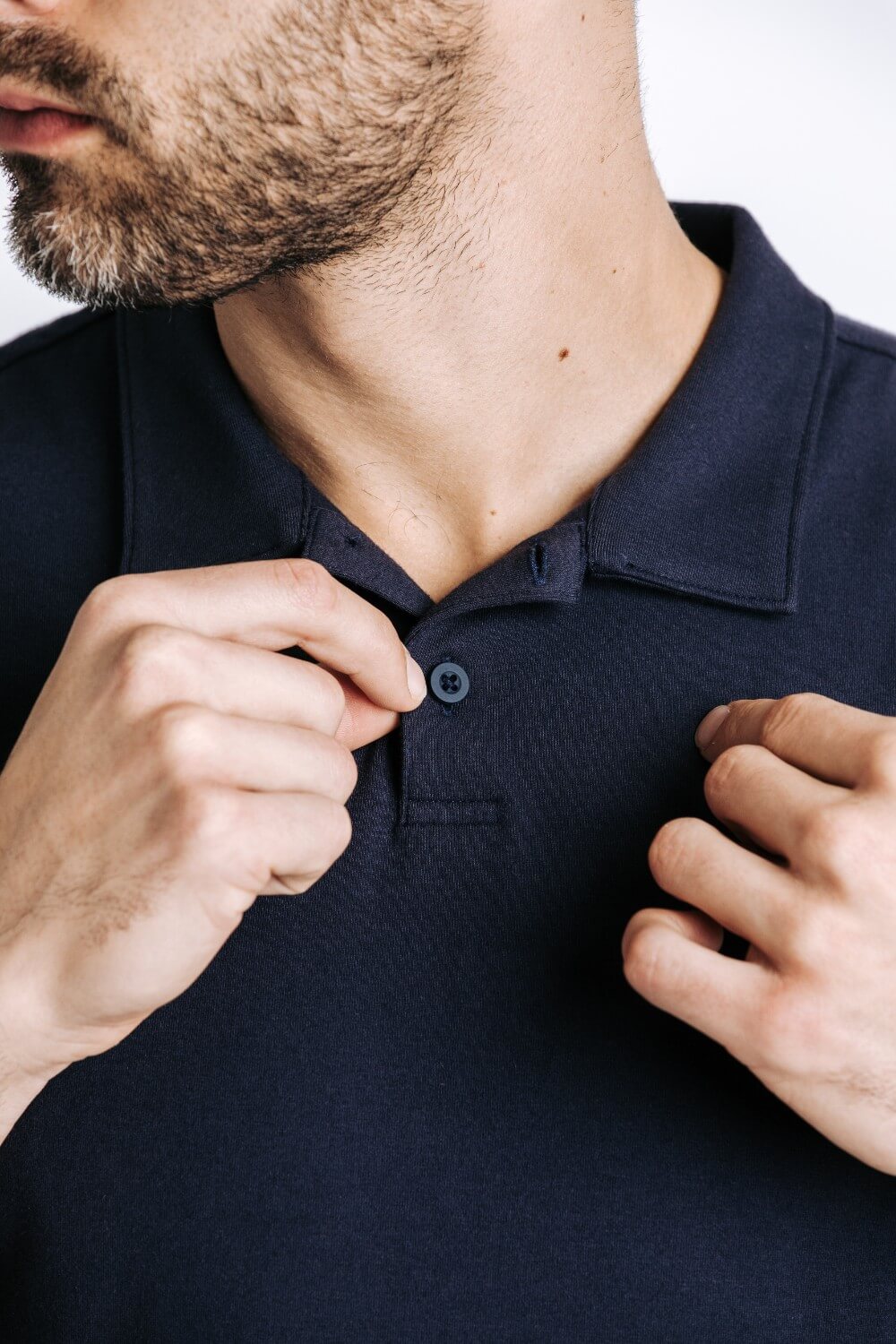 X Cotton Polo - Navy
