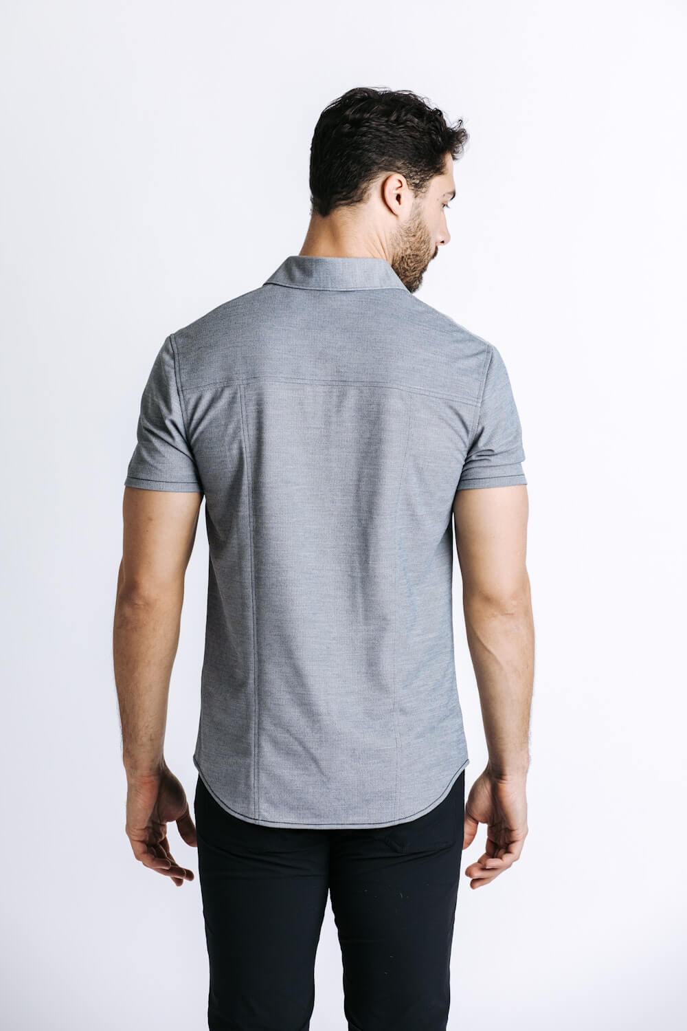 Limitless Short Sleeve Shirt - Concrete heather