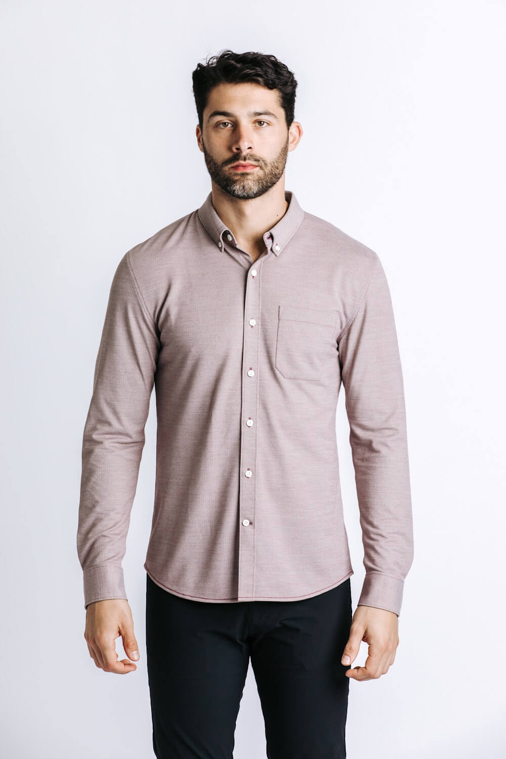 Limitless Shirt - Burgundy heather