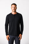 Gabe is 6’ 185lbs. wearing size Medium