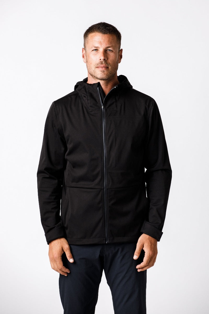 Mens rain best sale shell jacket