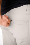 Weston is 6'1"/180lbs wearing size 32