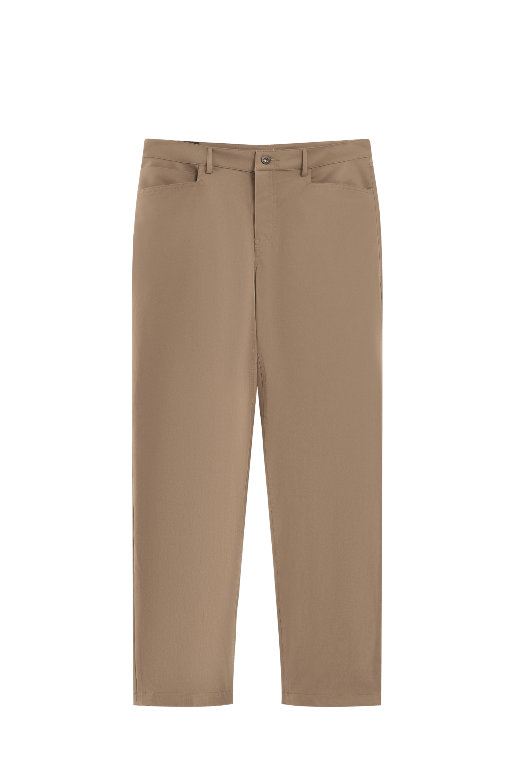 mens travel pants in beige