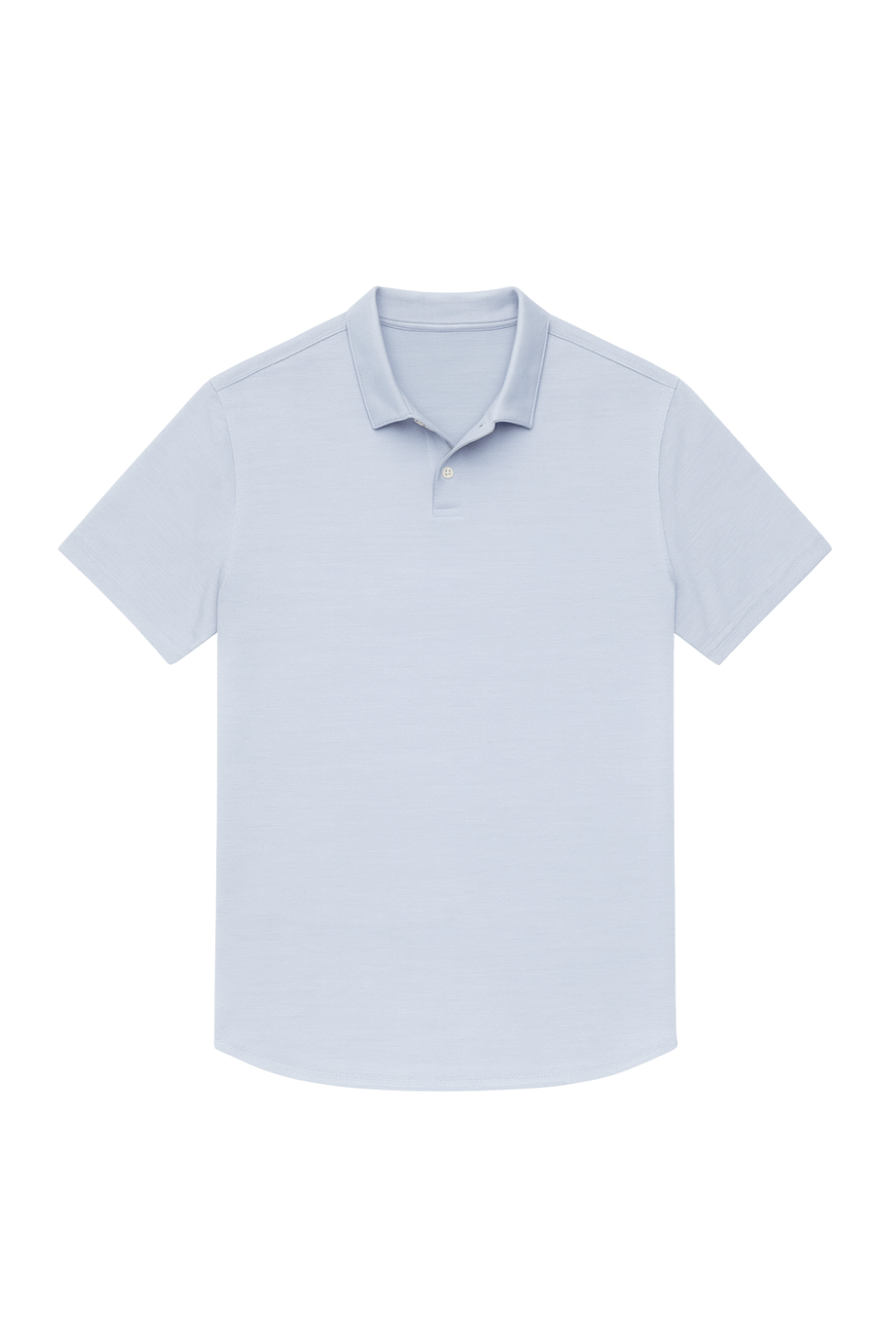 Limitless Merino Polo Shirt - Light blue