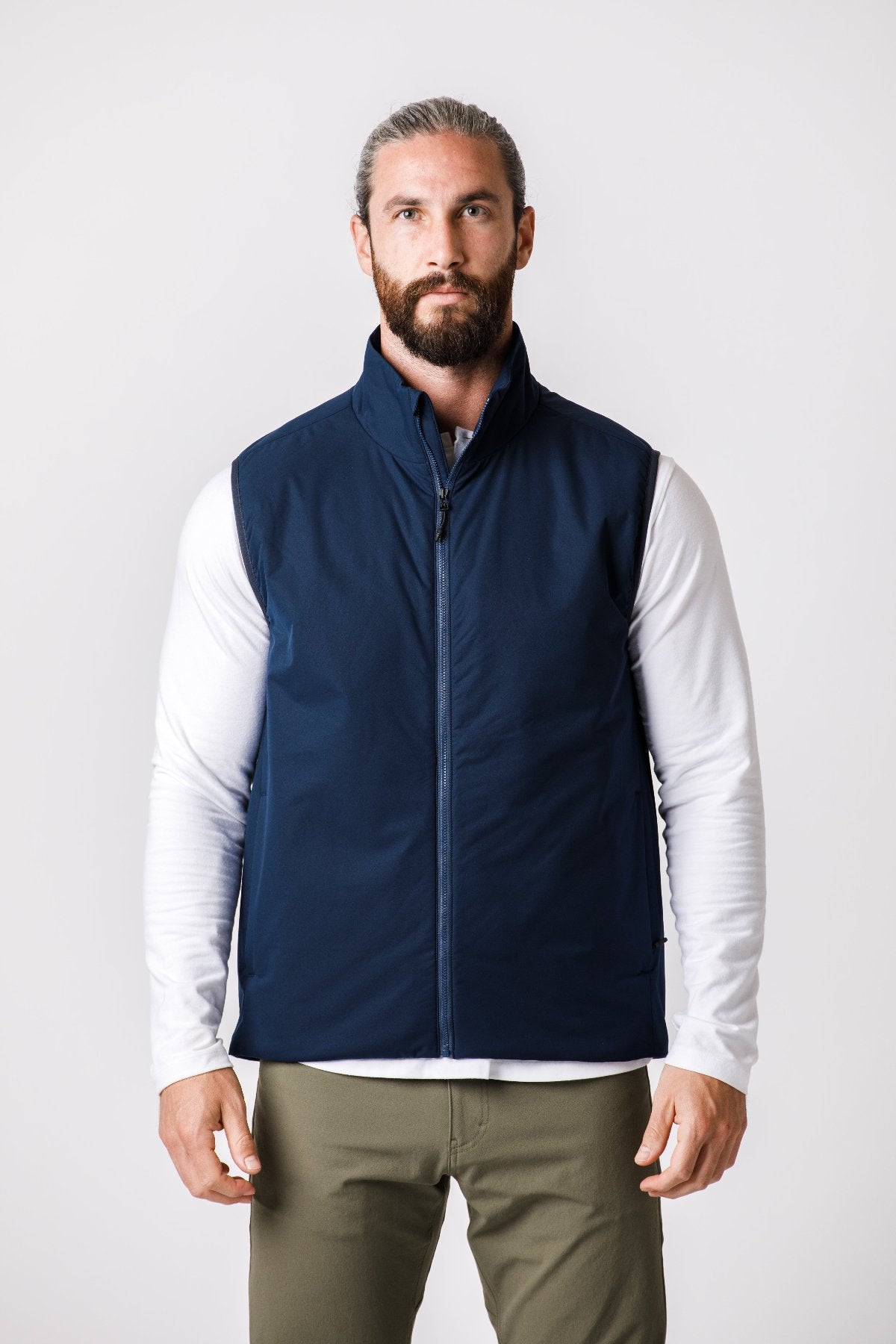 H&W: Weston is 6' / 180lbs. wearing size Medium#color_navy