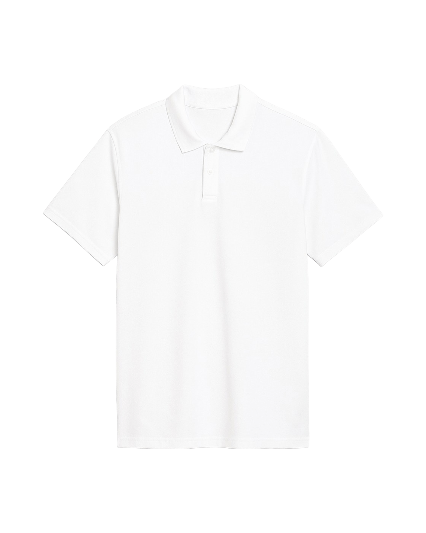 X Cotton Polo - White