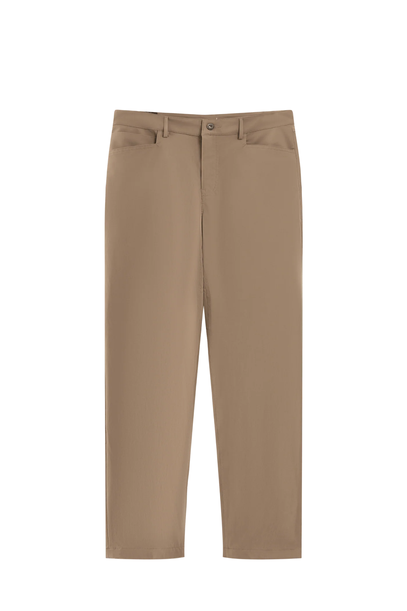 mens travel pants in beige