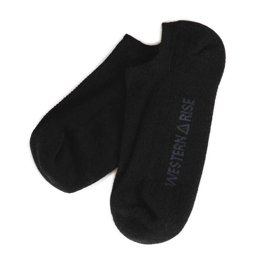 StrongCore Merino Socks - Low - Black
