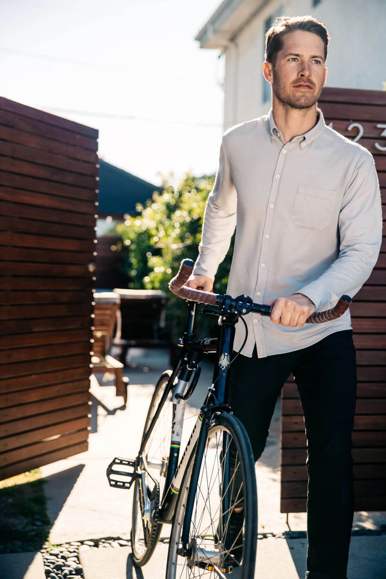 wool button down shirt