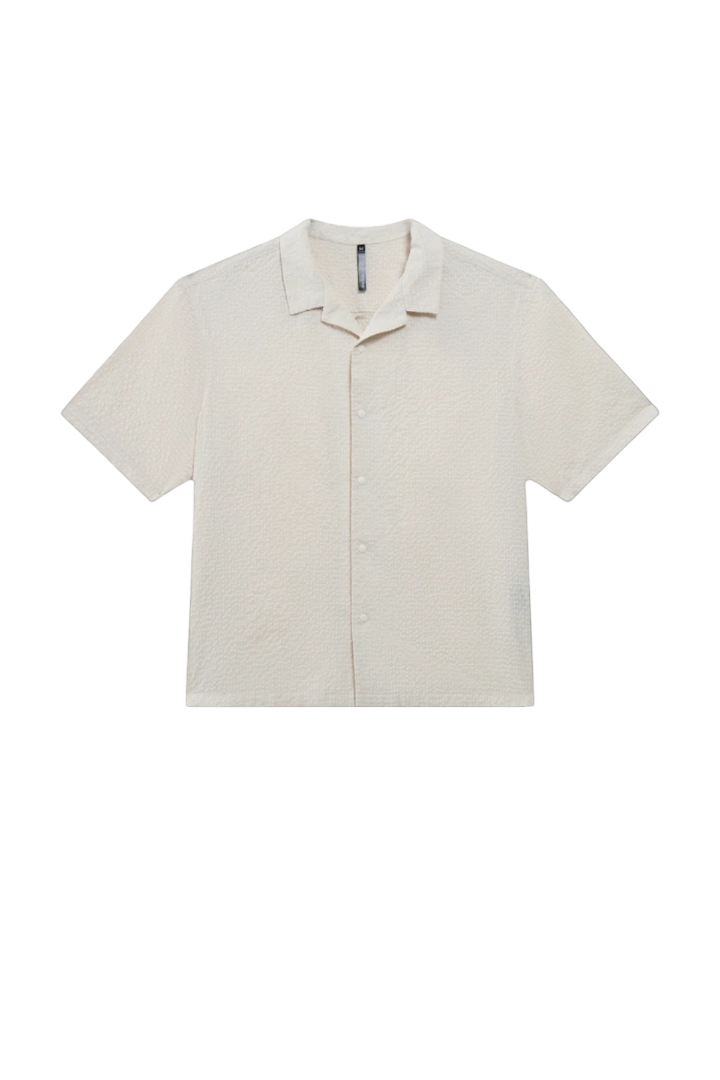 Ventra™ Camp Shirt - Oat gingham