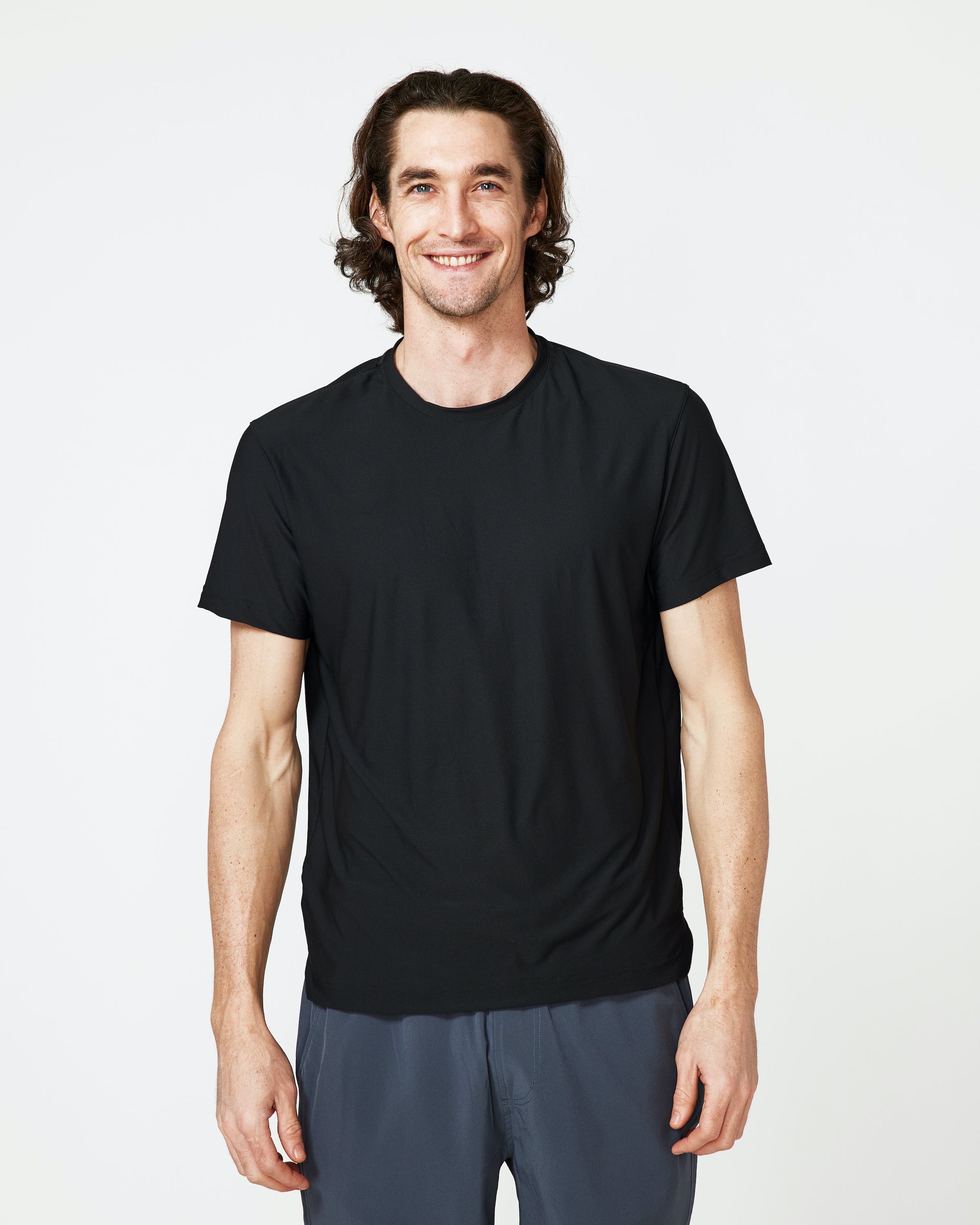 Micah is 6’2" / 170 wearing size Medium