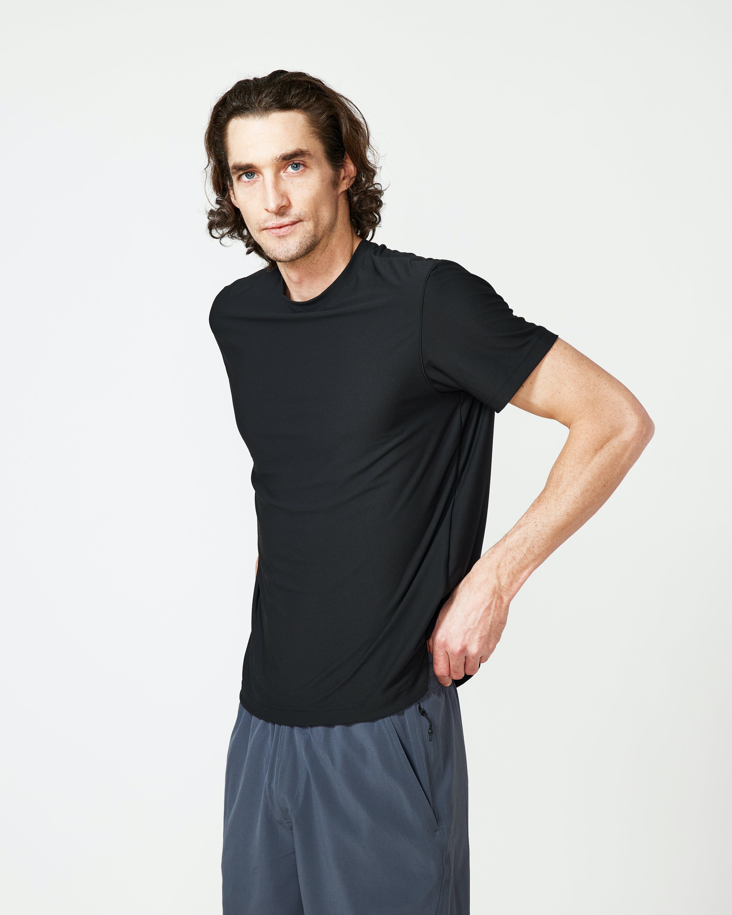 Micah is 6’2" / 170 wearing size Medium