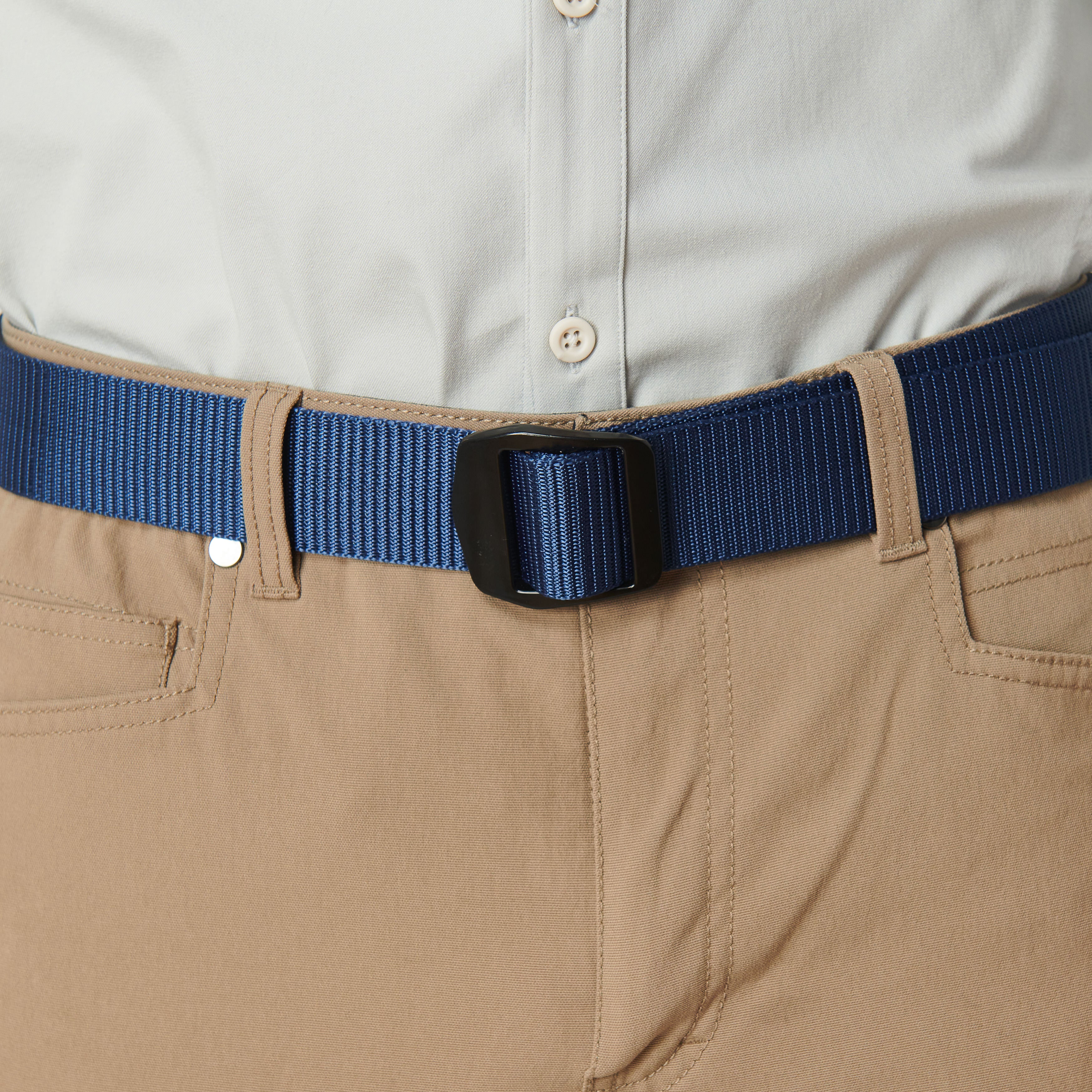 Webbed Belt - Navy
