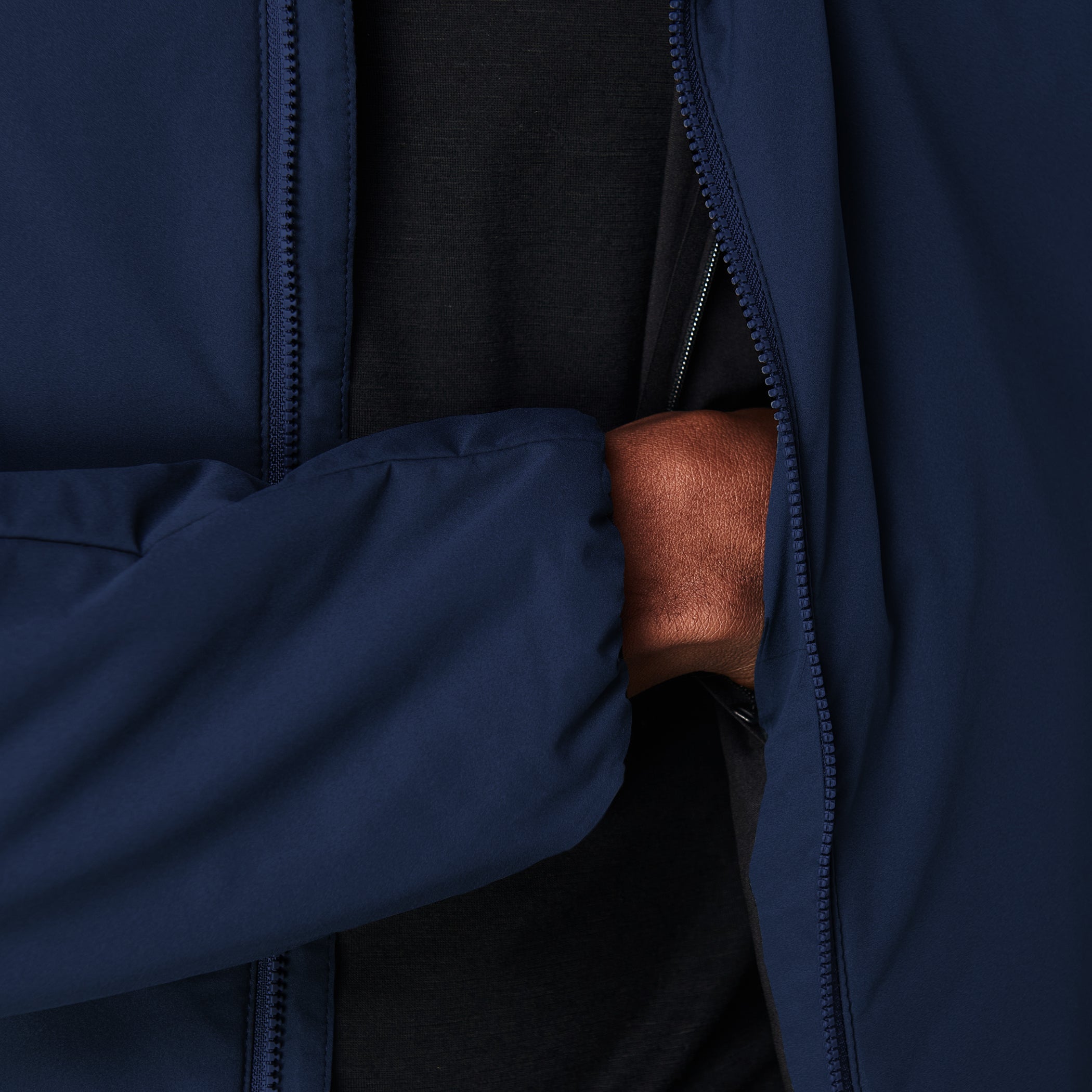 AirLoft Hooded Jacket - Navy