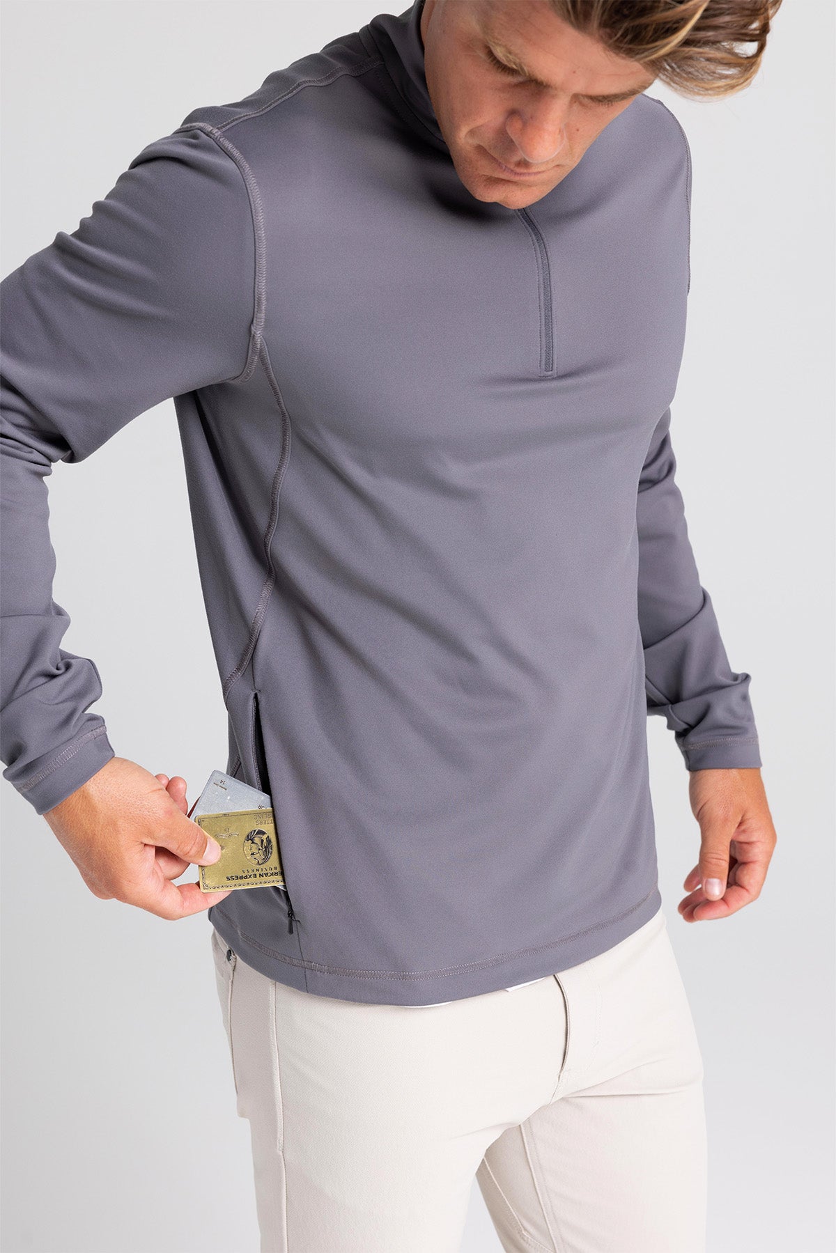 Adapt Quarter Zip - Anchor
