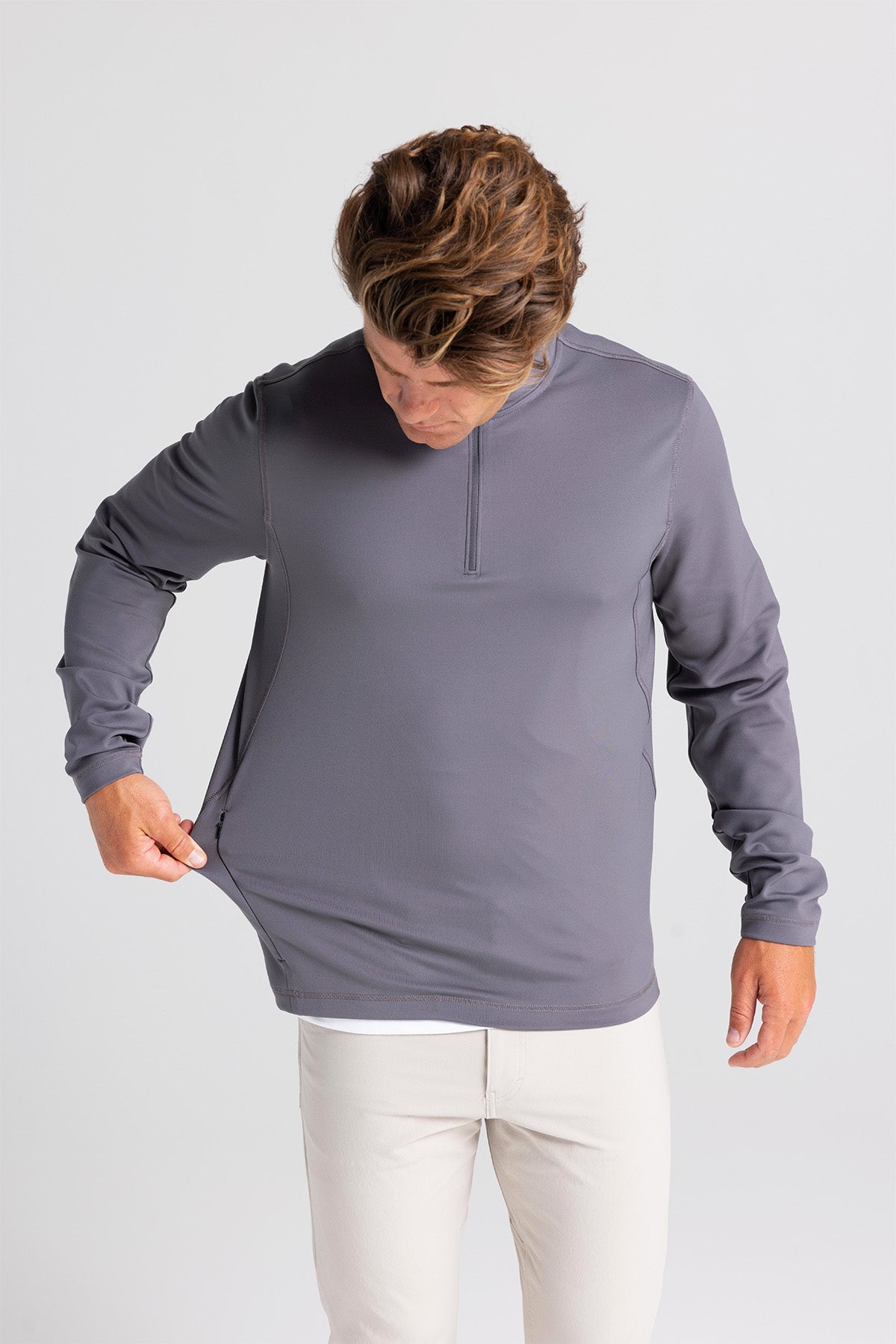 Adapt Quarter Zip - Anchor
