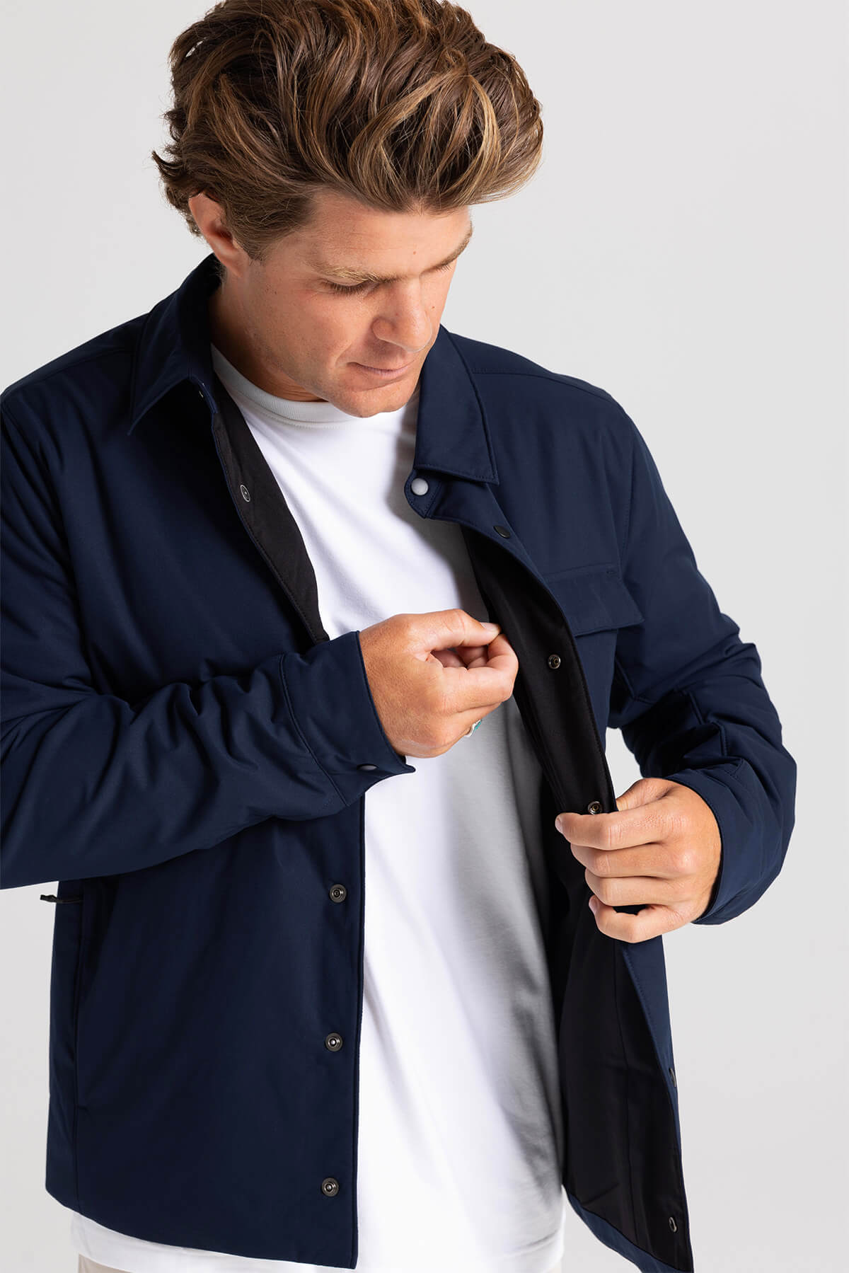 AirLoft Shirt Jacket - Navy