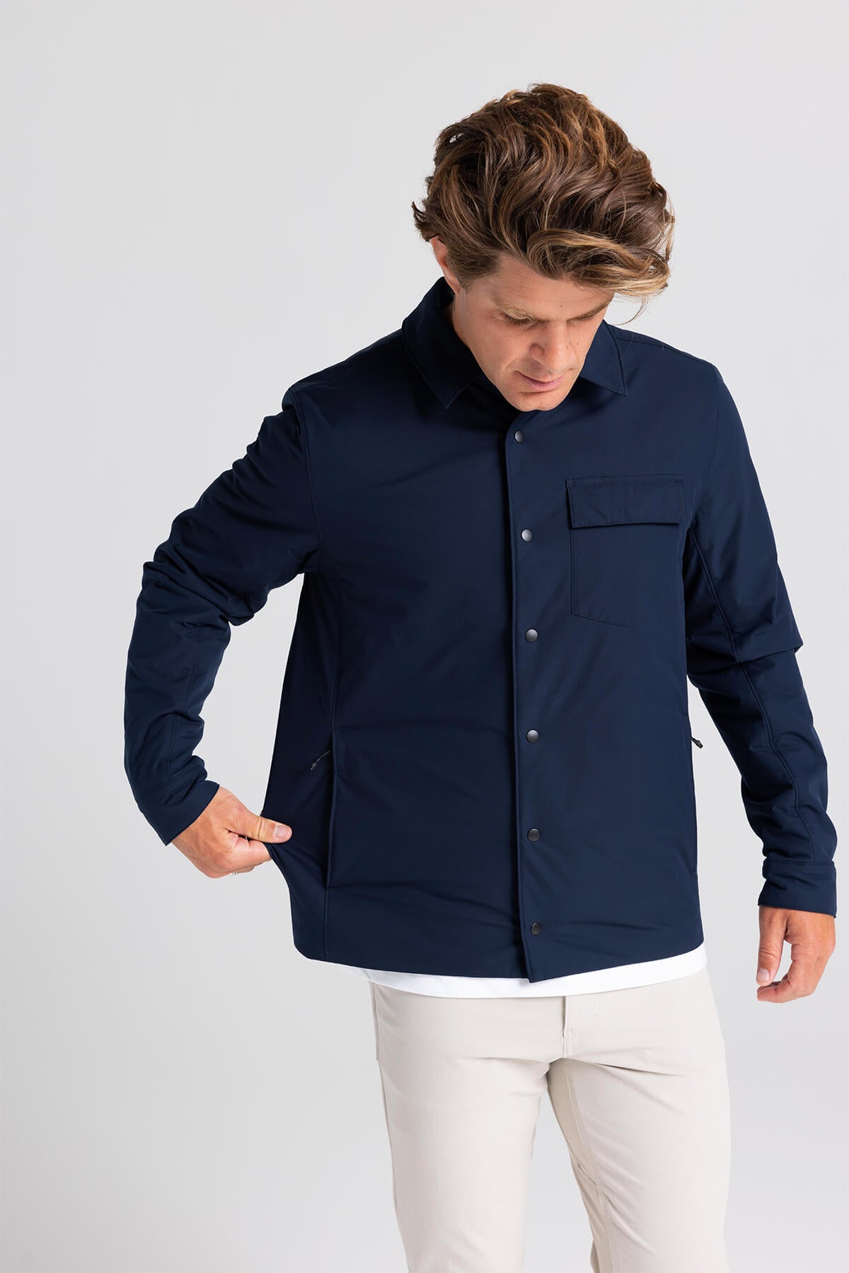 AirLoft Shirt Jacket - Navy