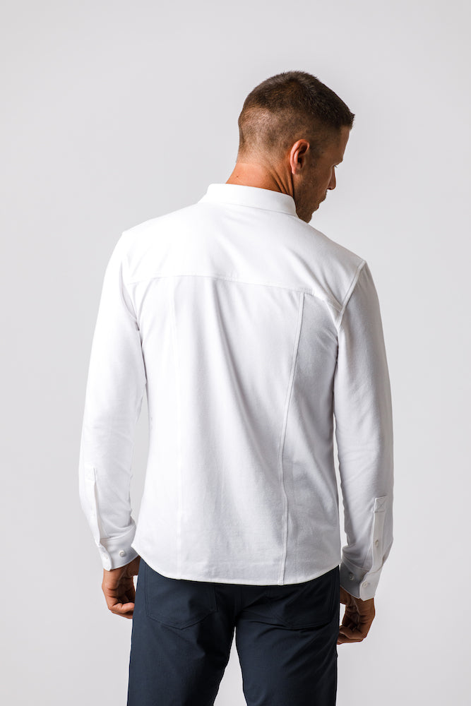 X Cotton Shirt - White
