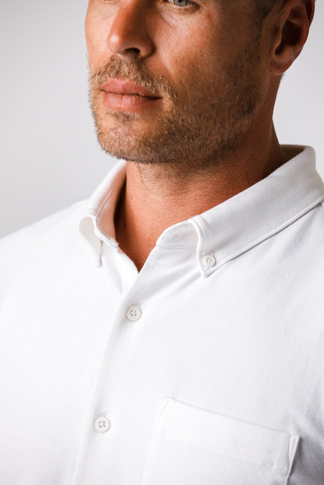 X Cotton Shirt - White
