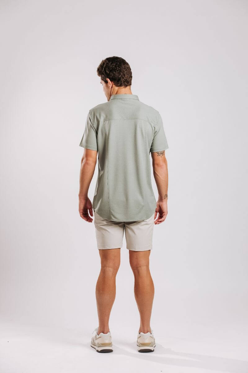 Limitless Merino Polo Shirt - Sage
