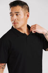Don is 5’8" and 165 lbs is wearing size L