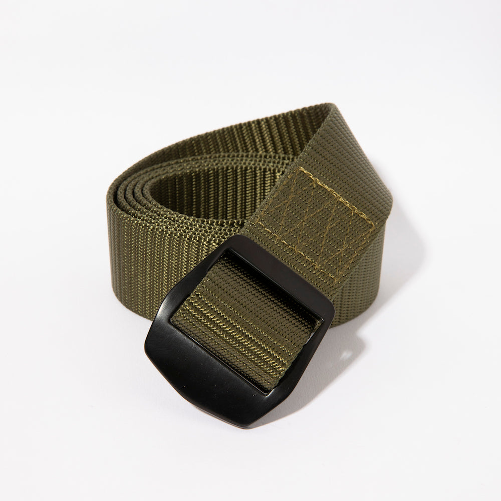 Webbed Belt - Olive
