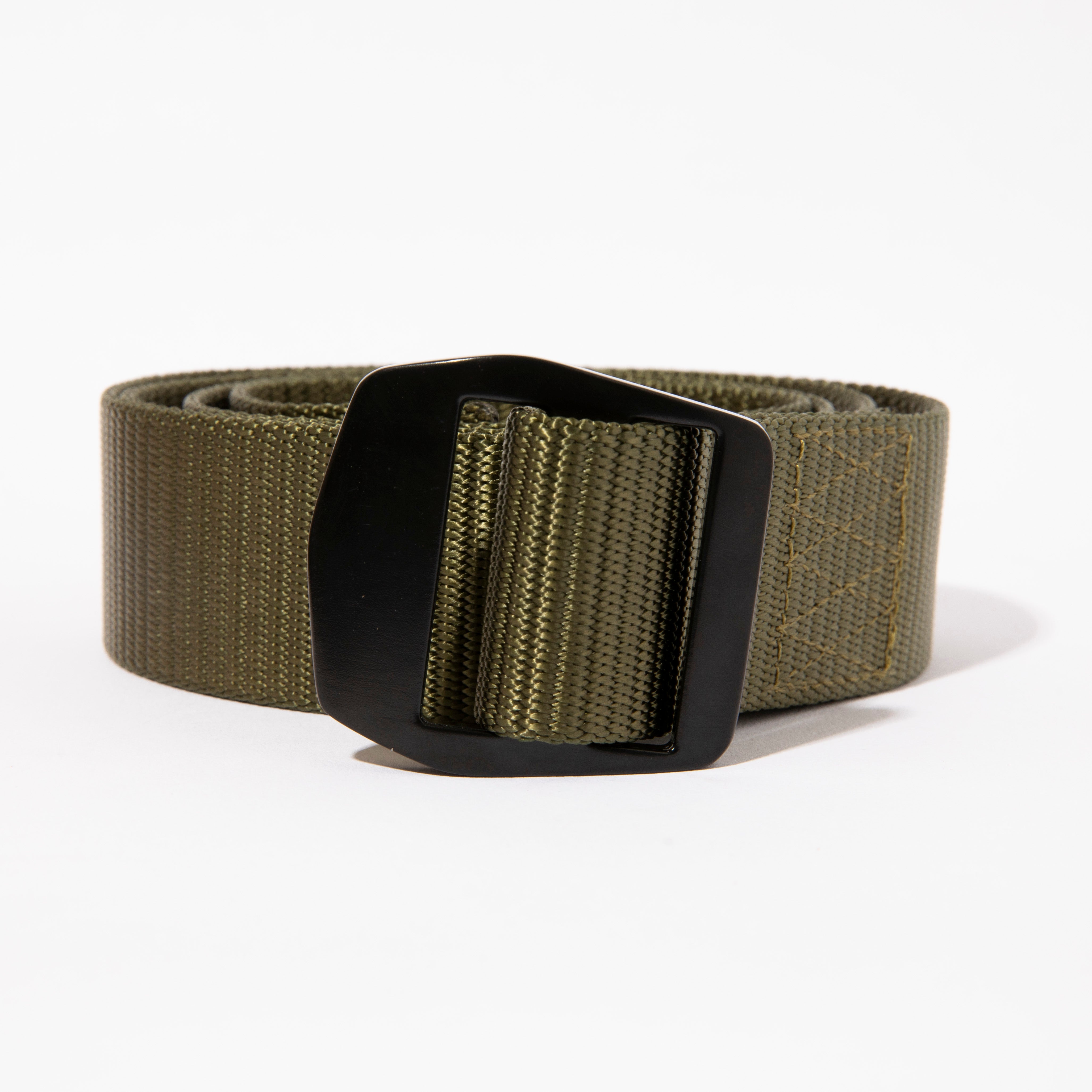 Webbed Belt - Olive