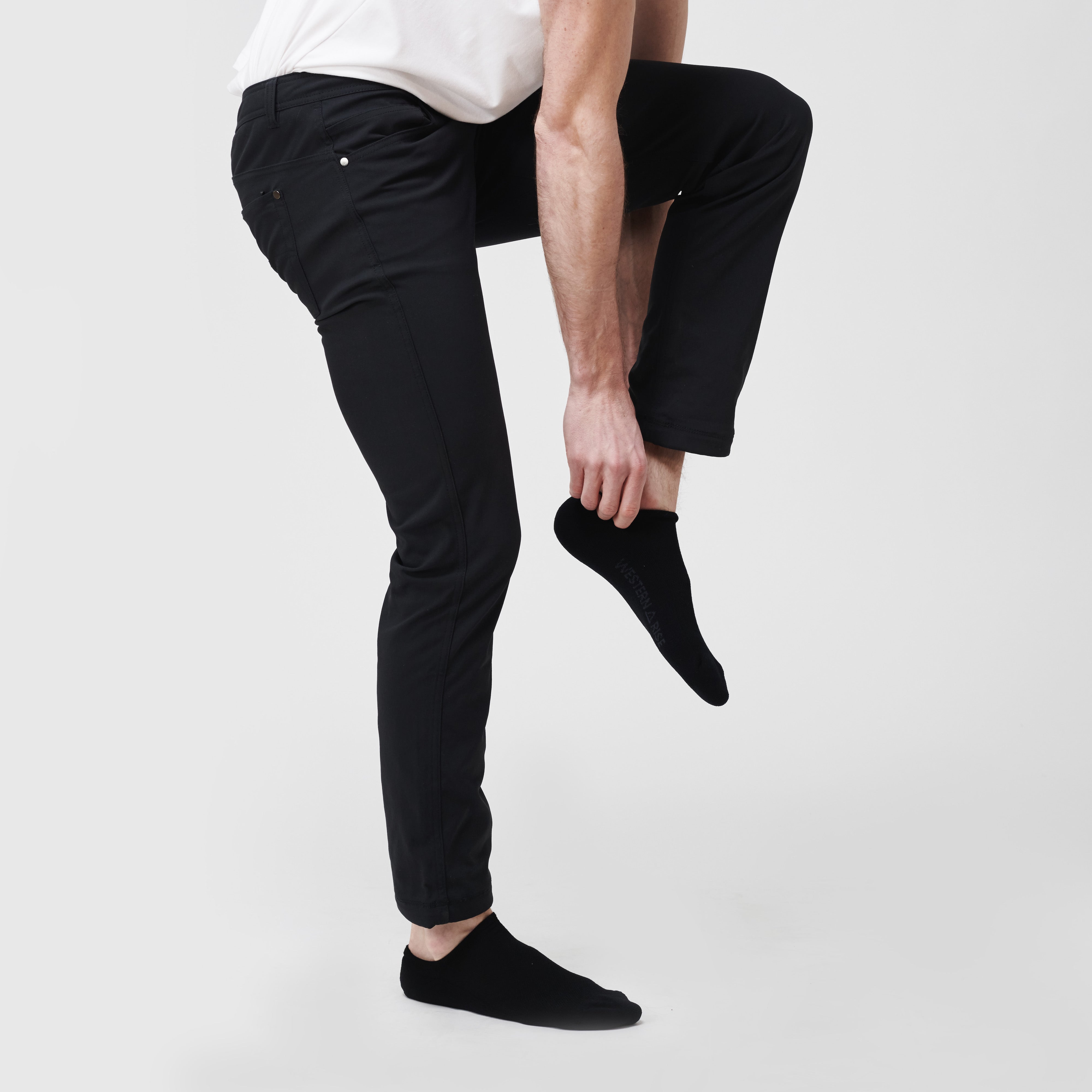 StrongCore Merino Socks - Low - Black
