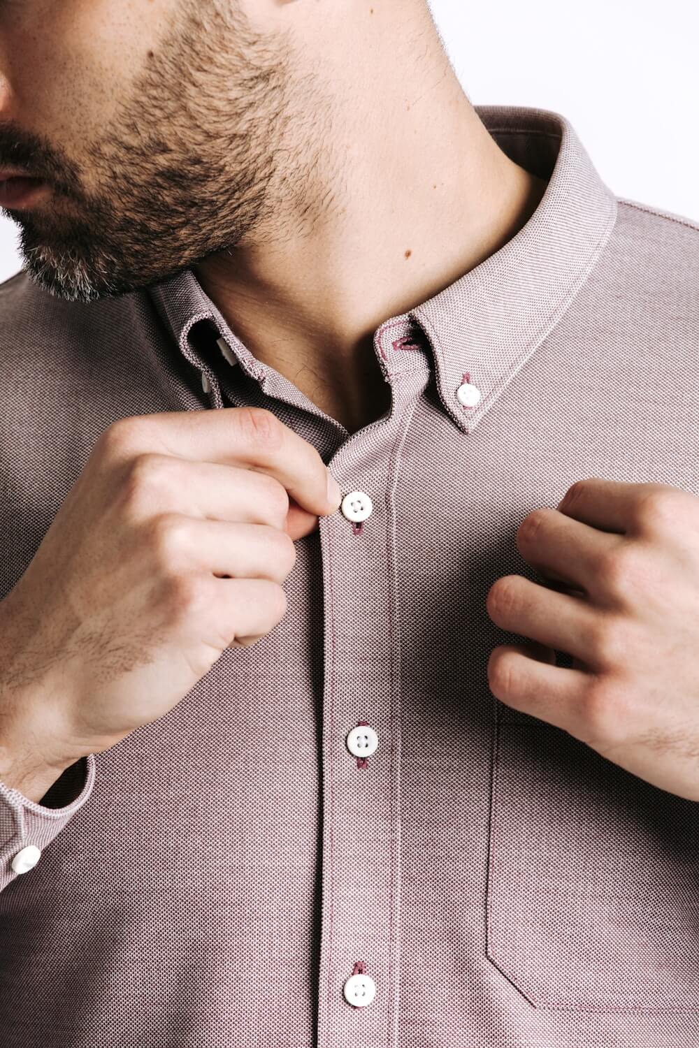 Limitless Shirt - Burgundy heather
