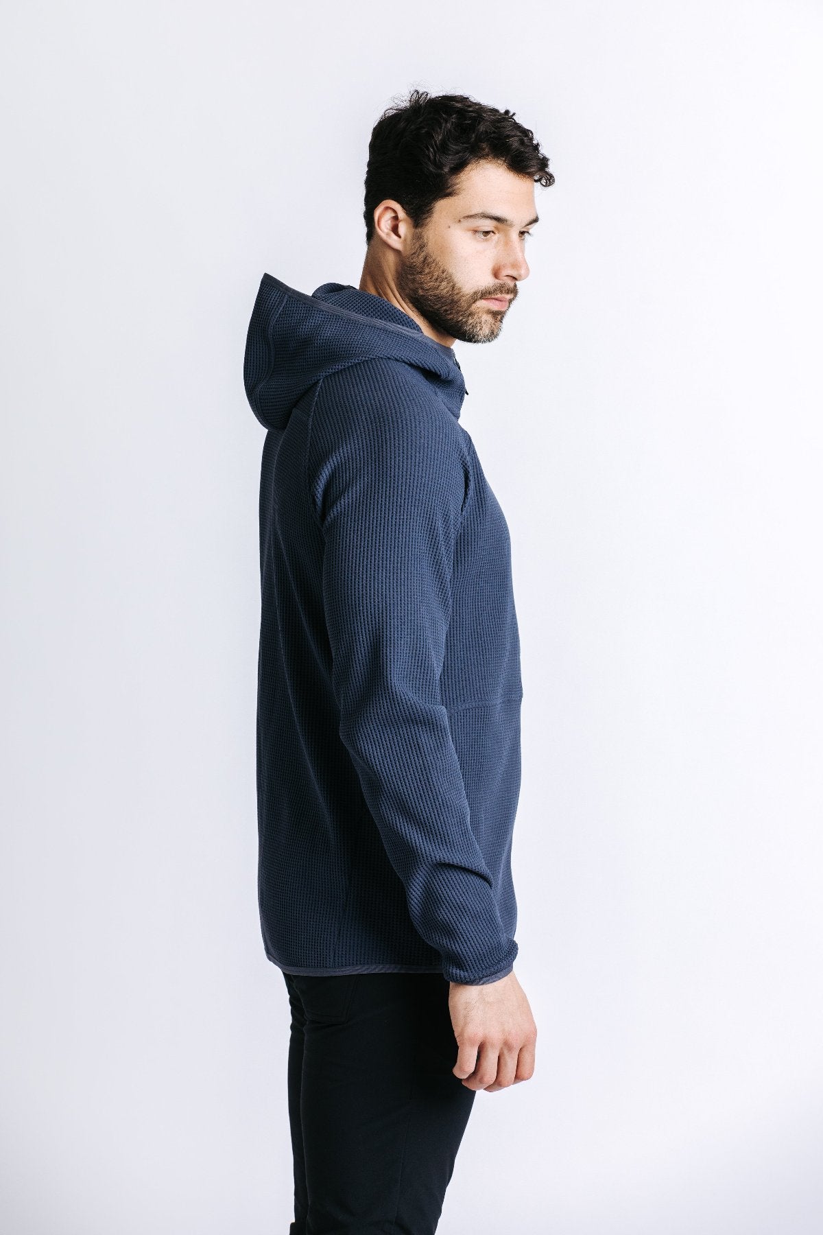 Venture Zip Hoodie - Blue grey
