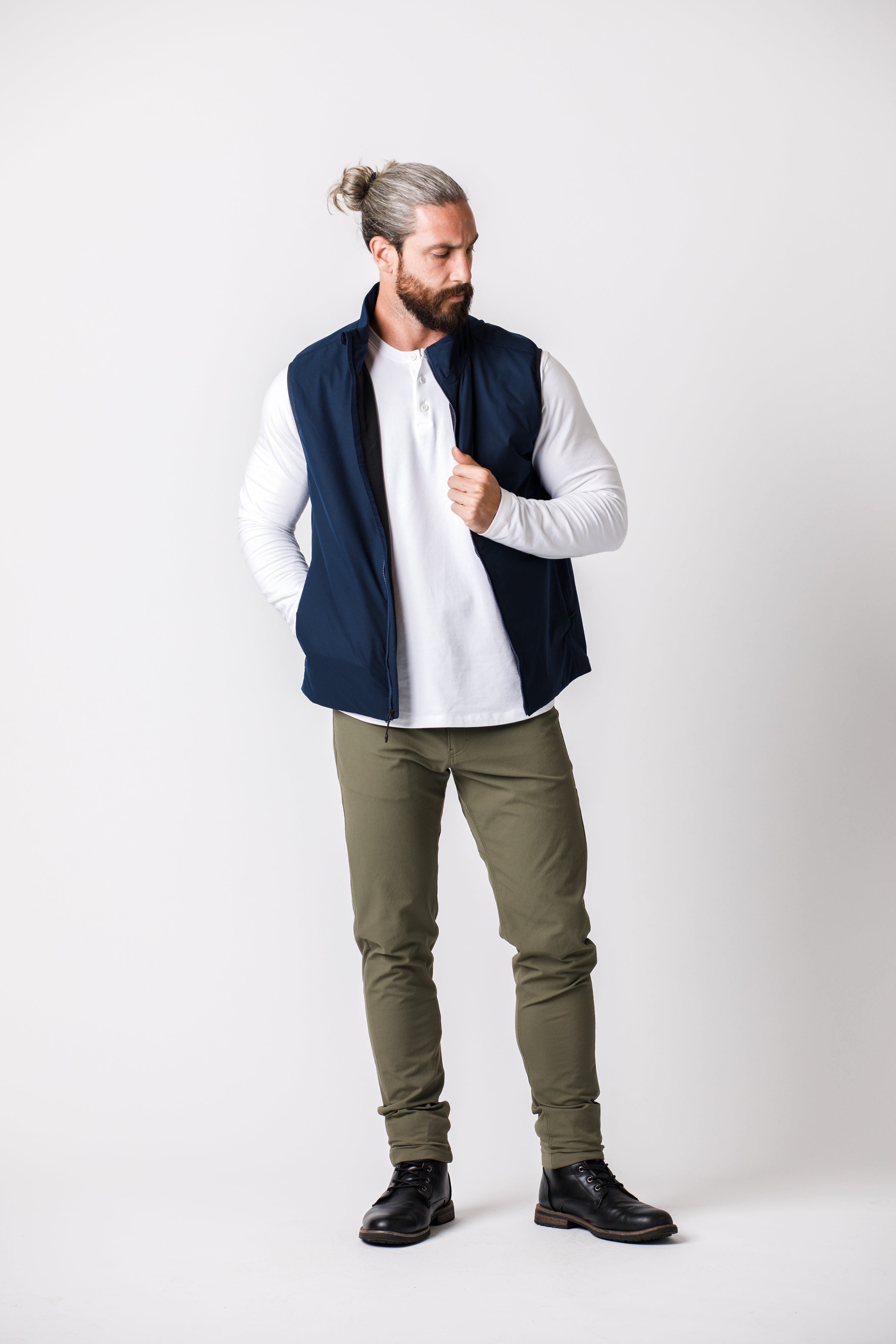 Mens Travel Vest | AirLoft Vest | Western Rise