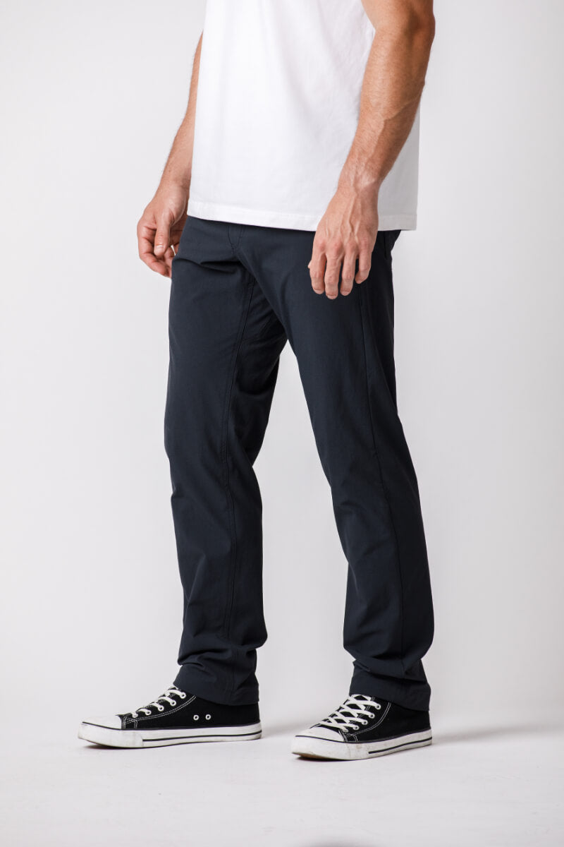 Men's Travel Pants | Evolution Pants Classic Black | Western Rise