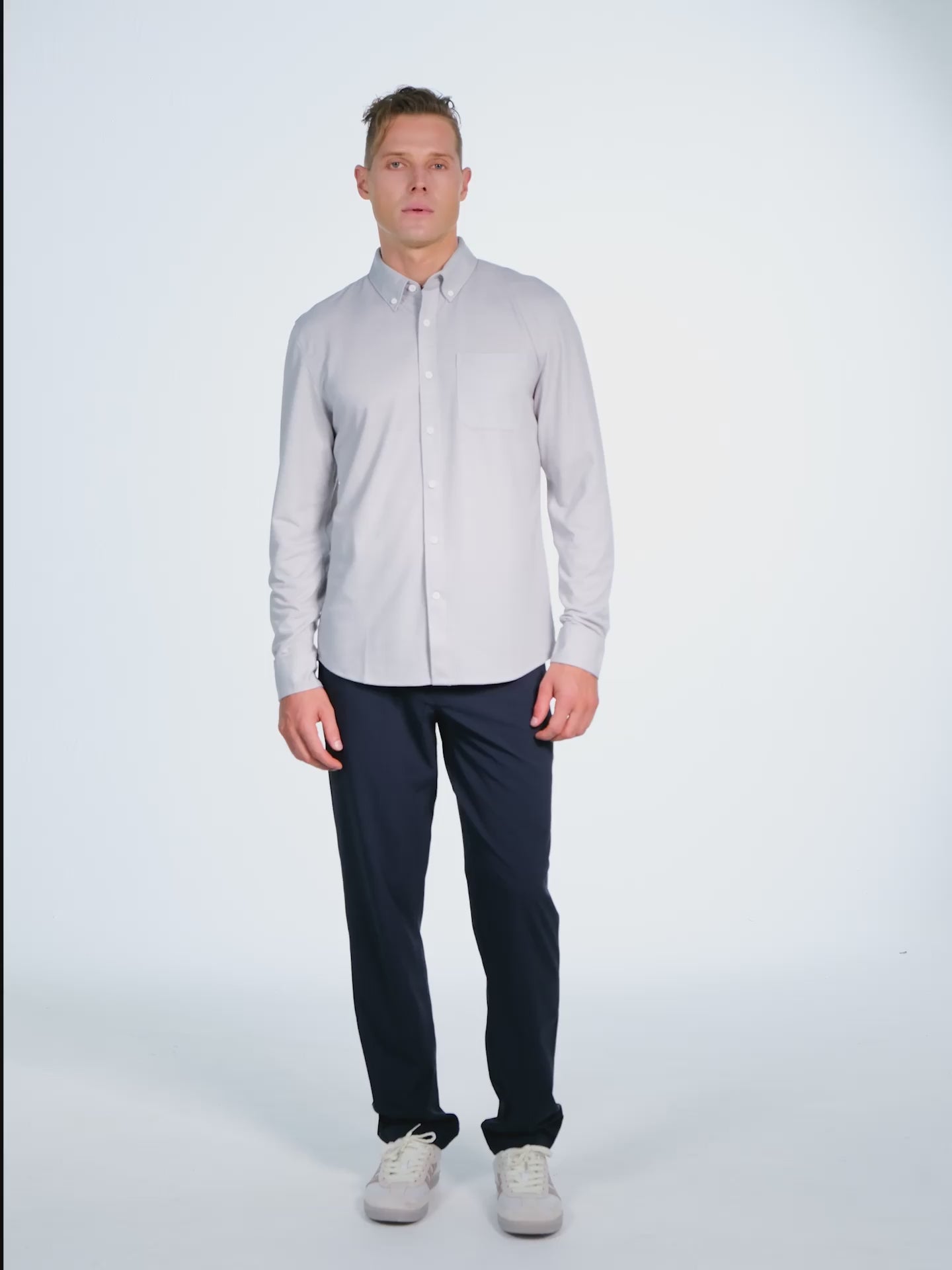 Limitless Shirt - Smoke heather
