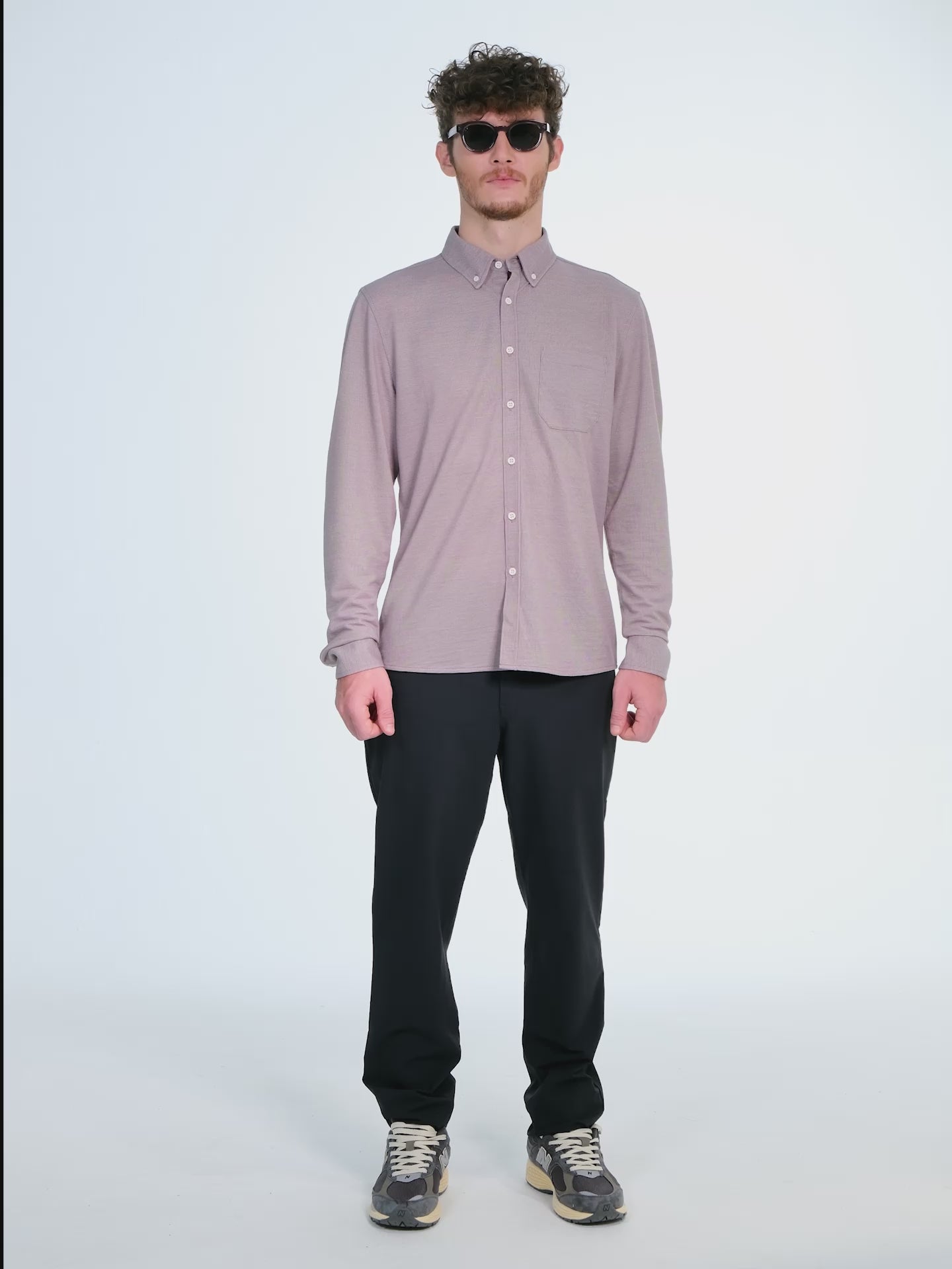 Limitless Shirt - Burgundy heather
