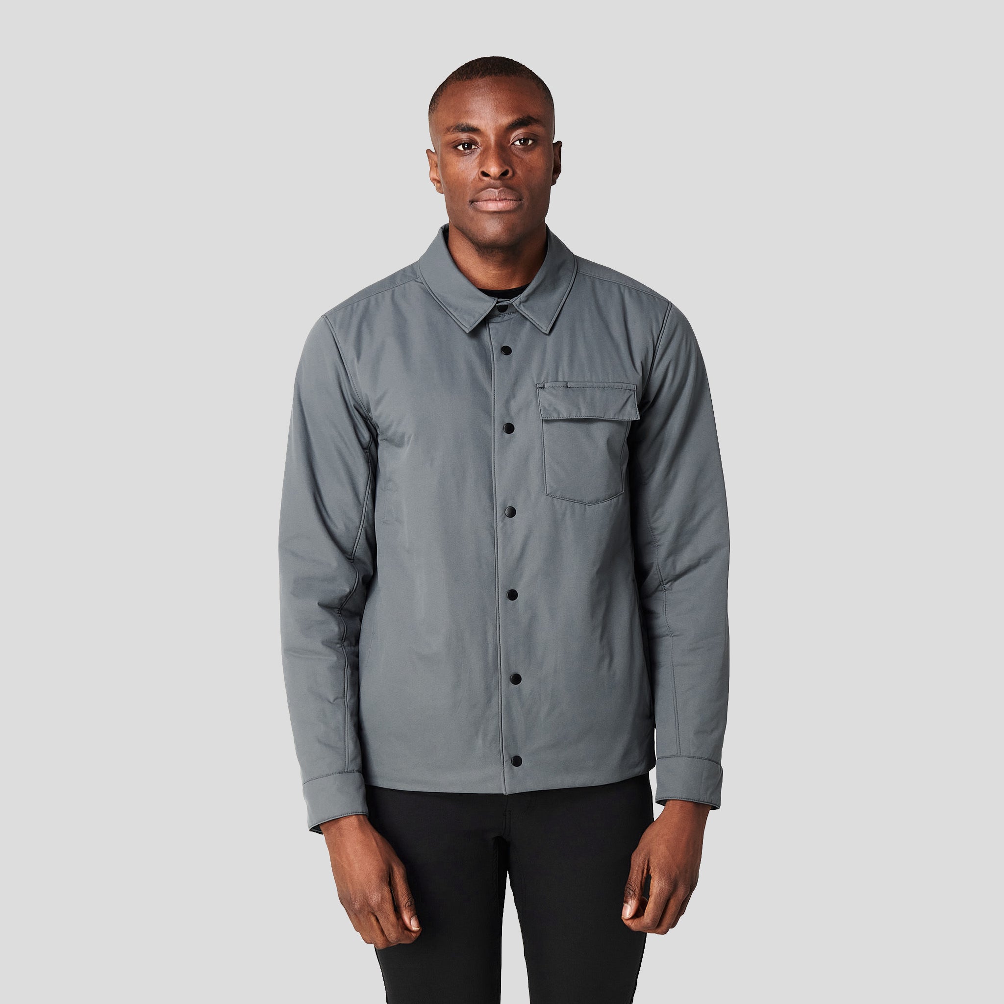 Button down shirt jacket sale